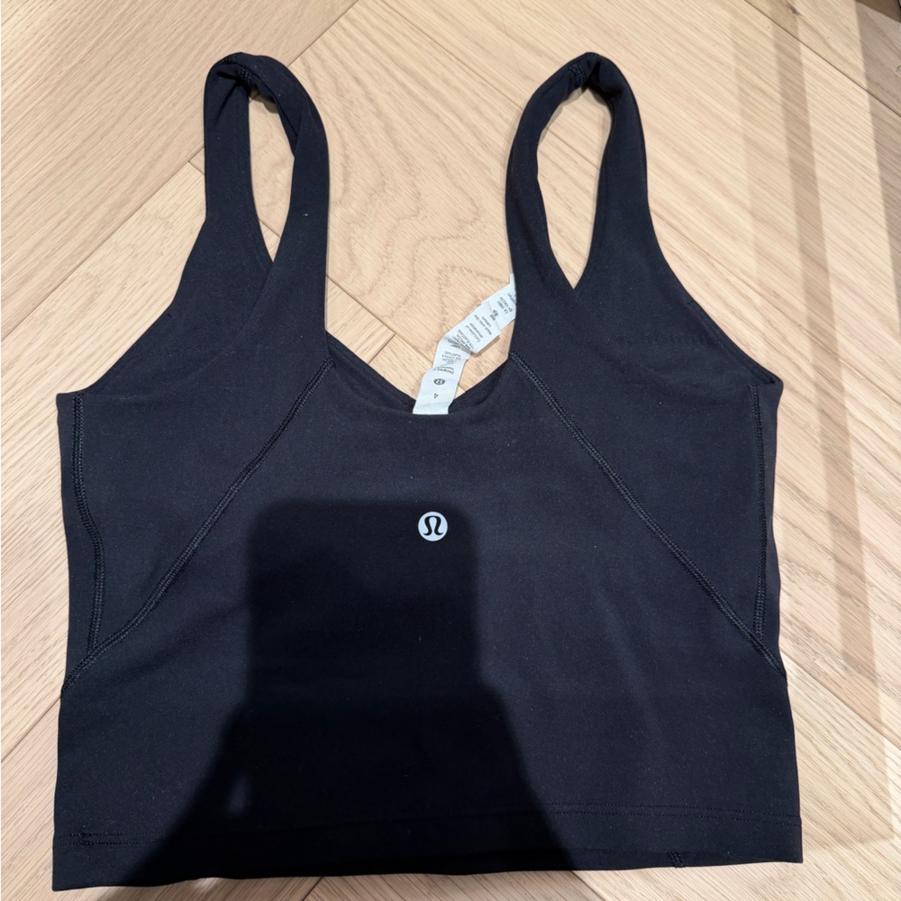 Lululemon Athletica Black Racerback Sports Bra - Picture 3 of 4